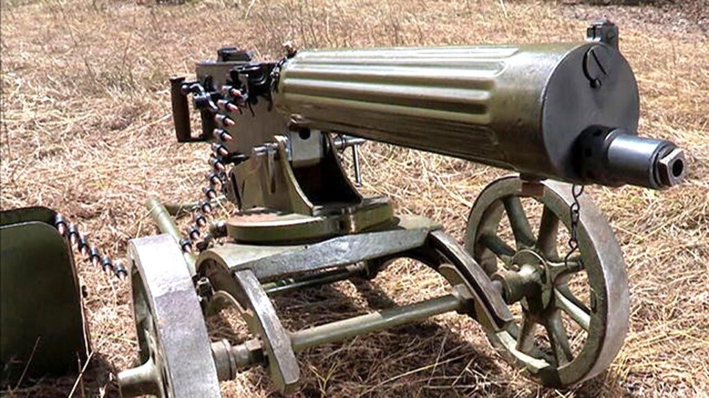Maxim gun